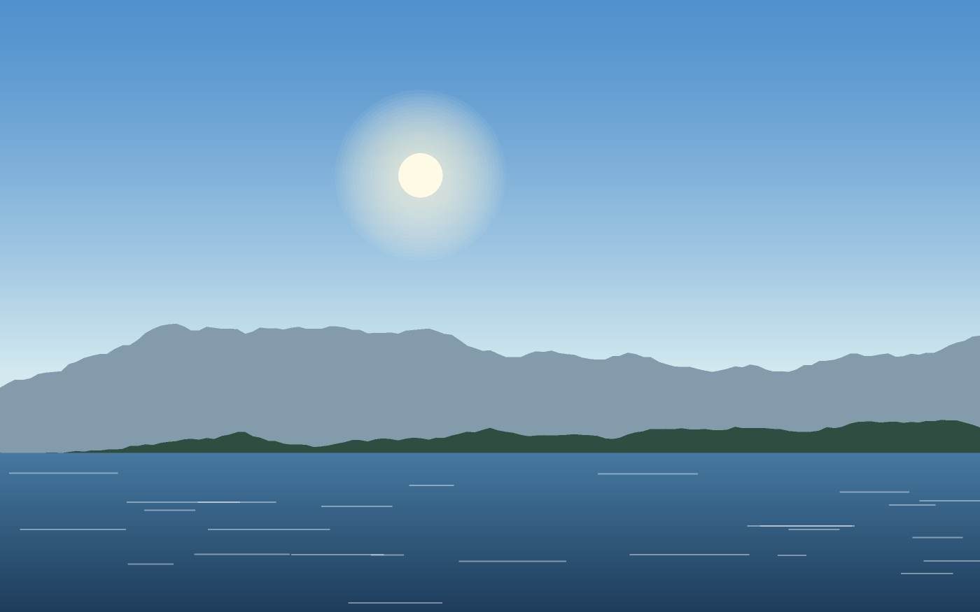 Landschapsillustratie