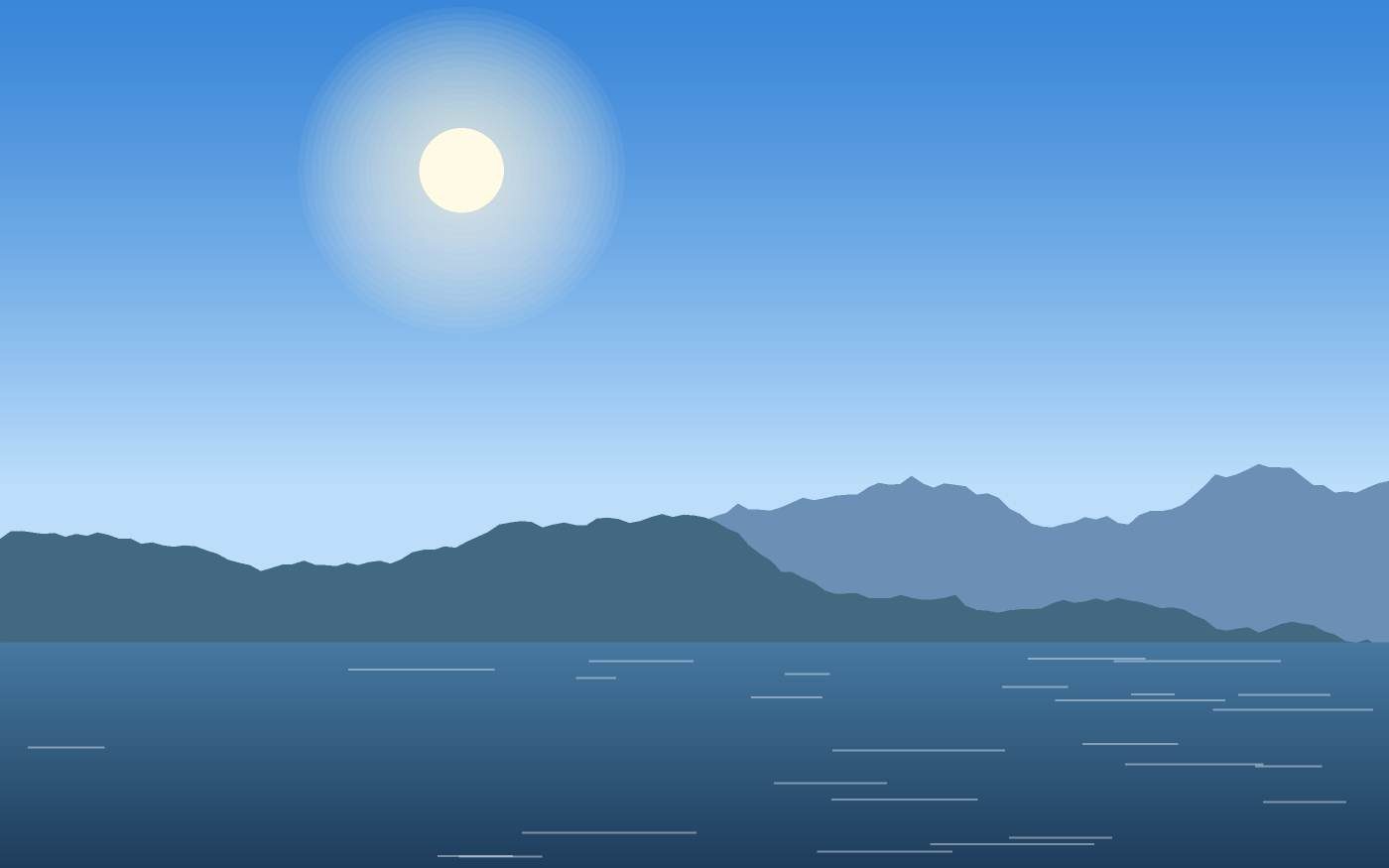 Ilustrace krajiny