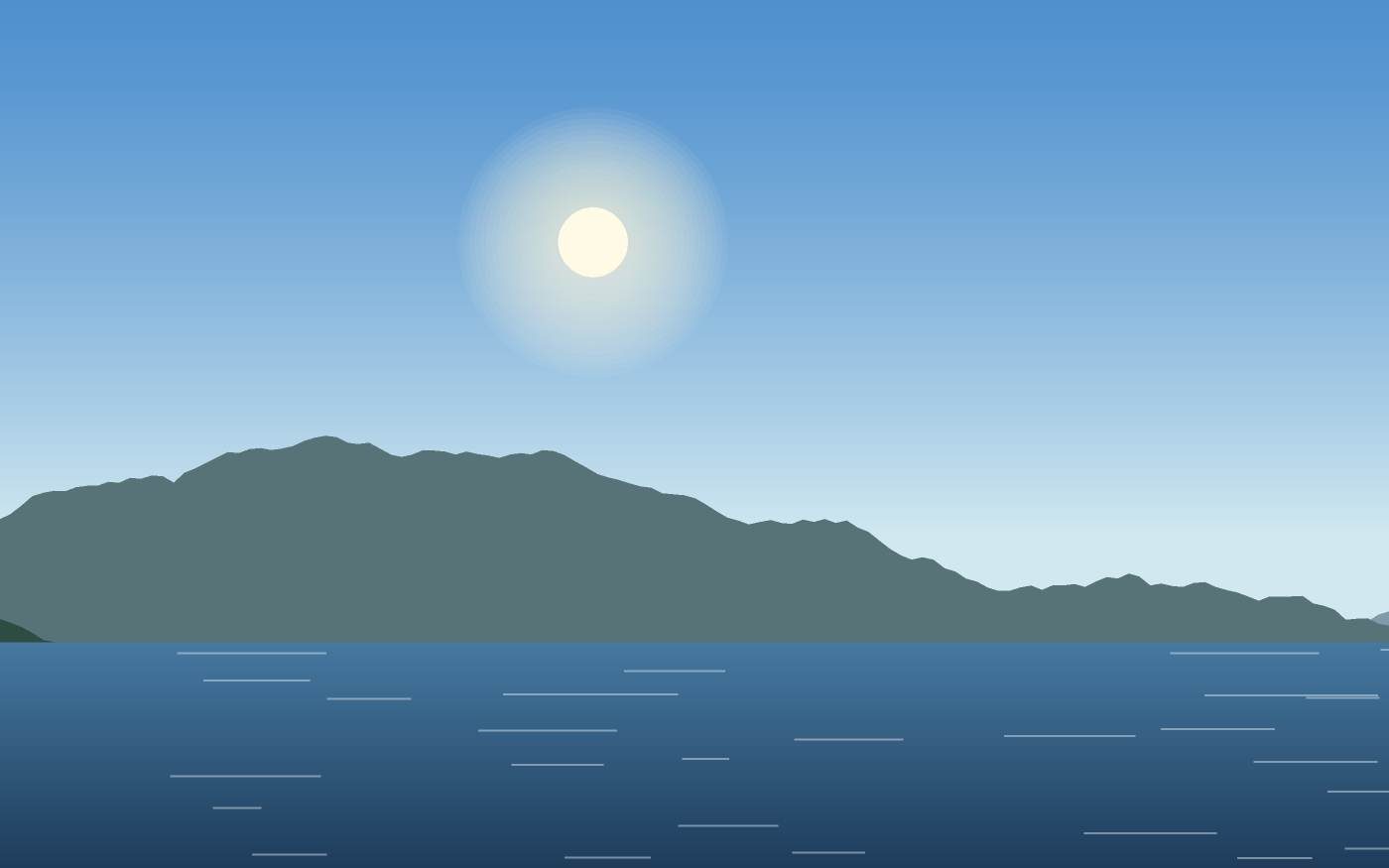 Ilustrace krajiny