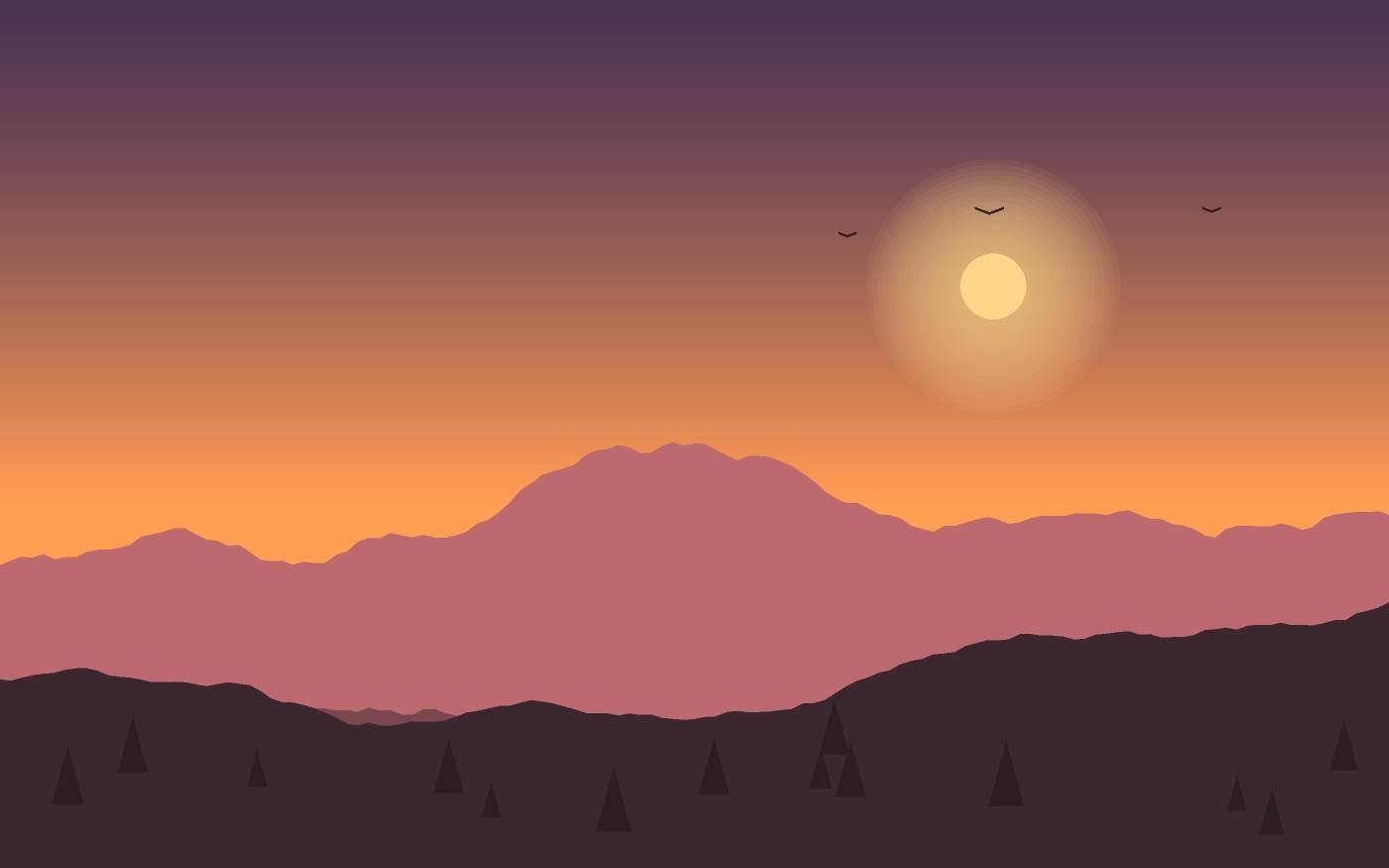 Illustration de paysage