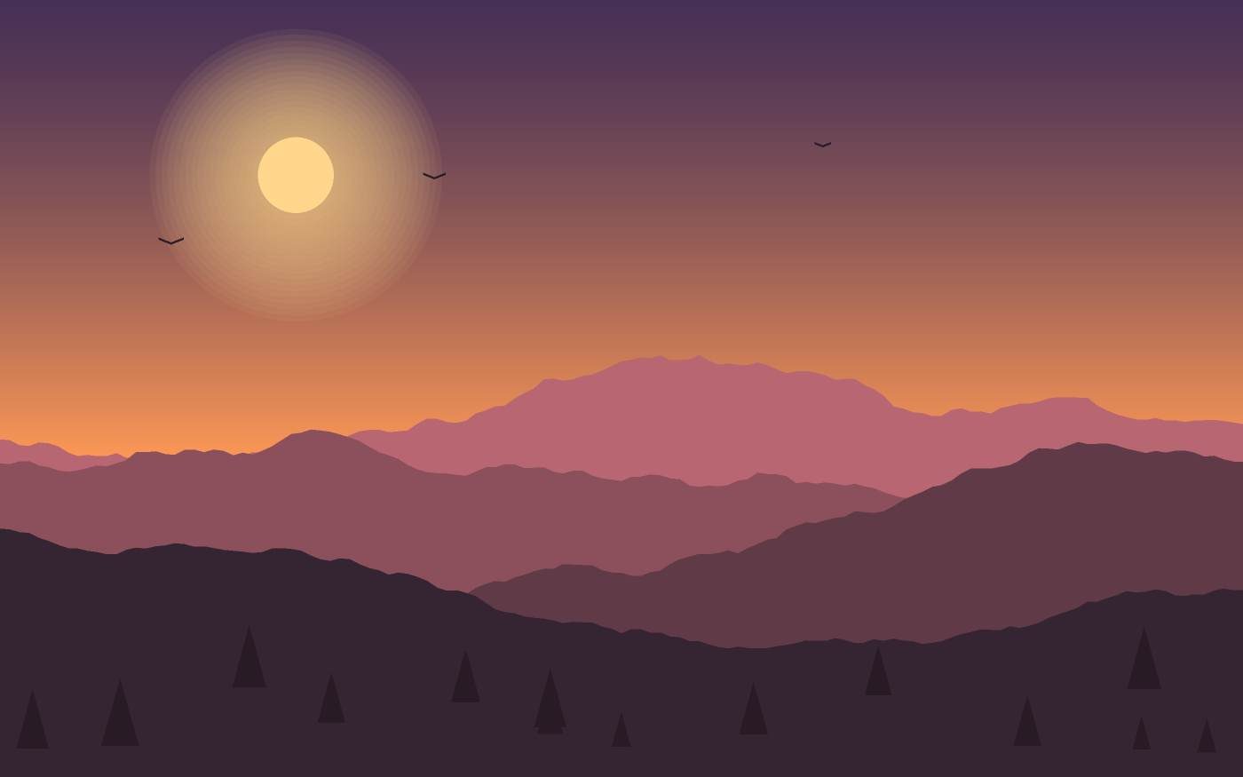 Landskapsillustration