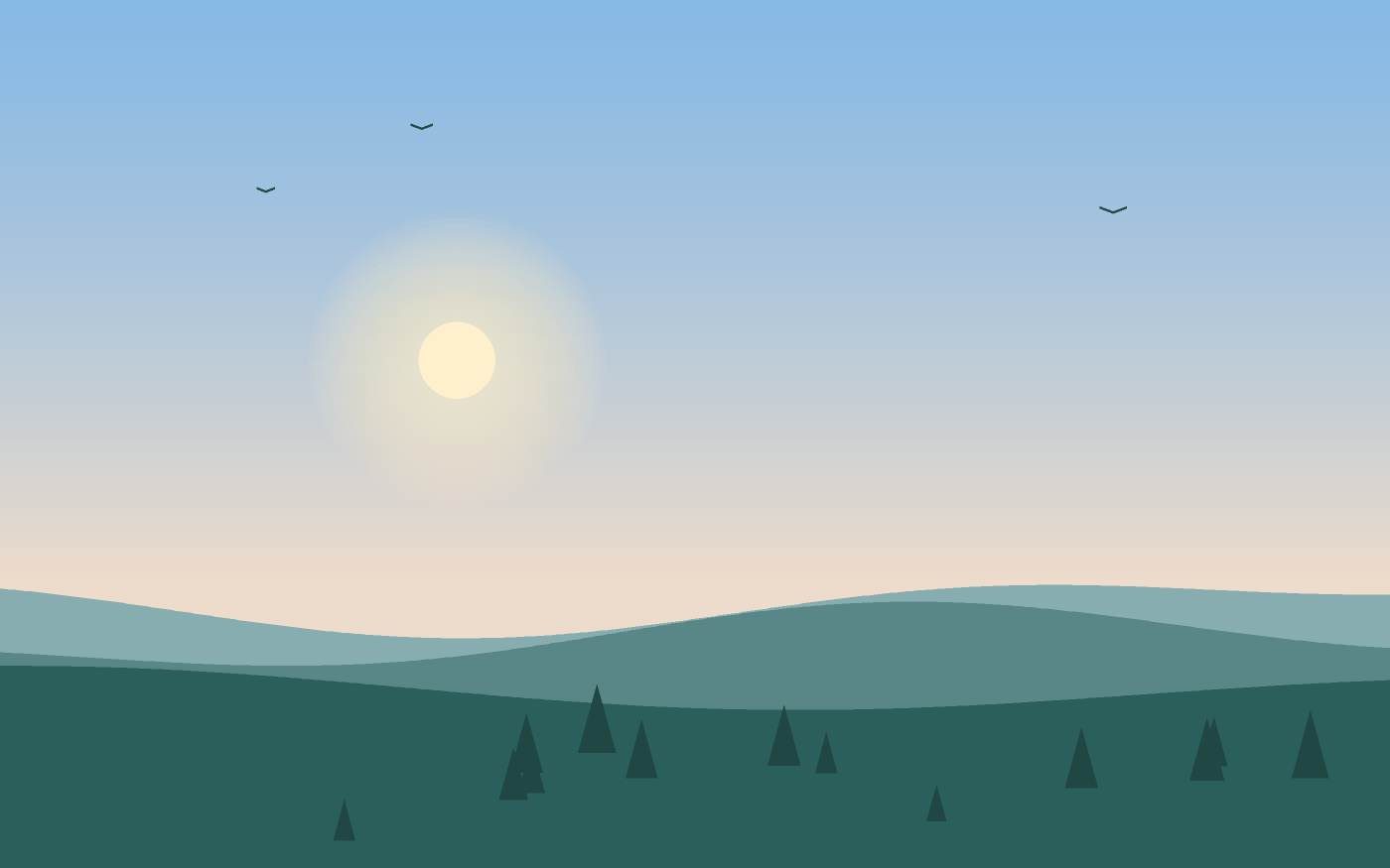 Landskapsillustration