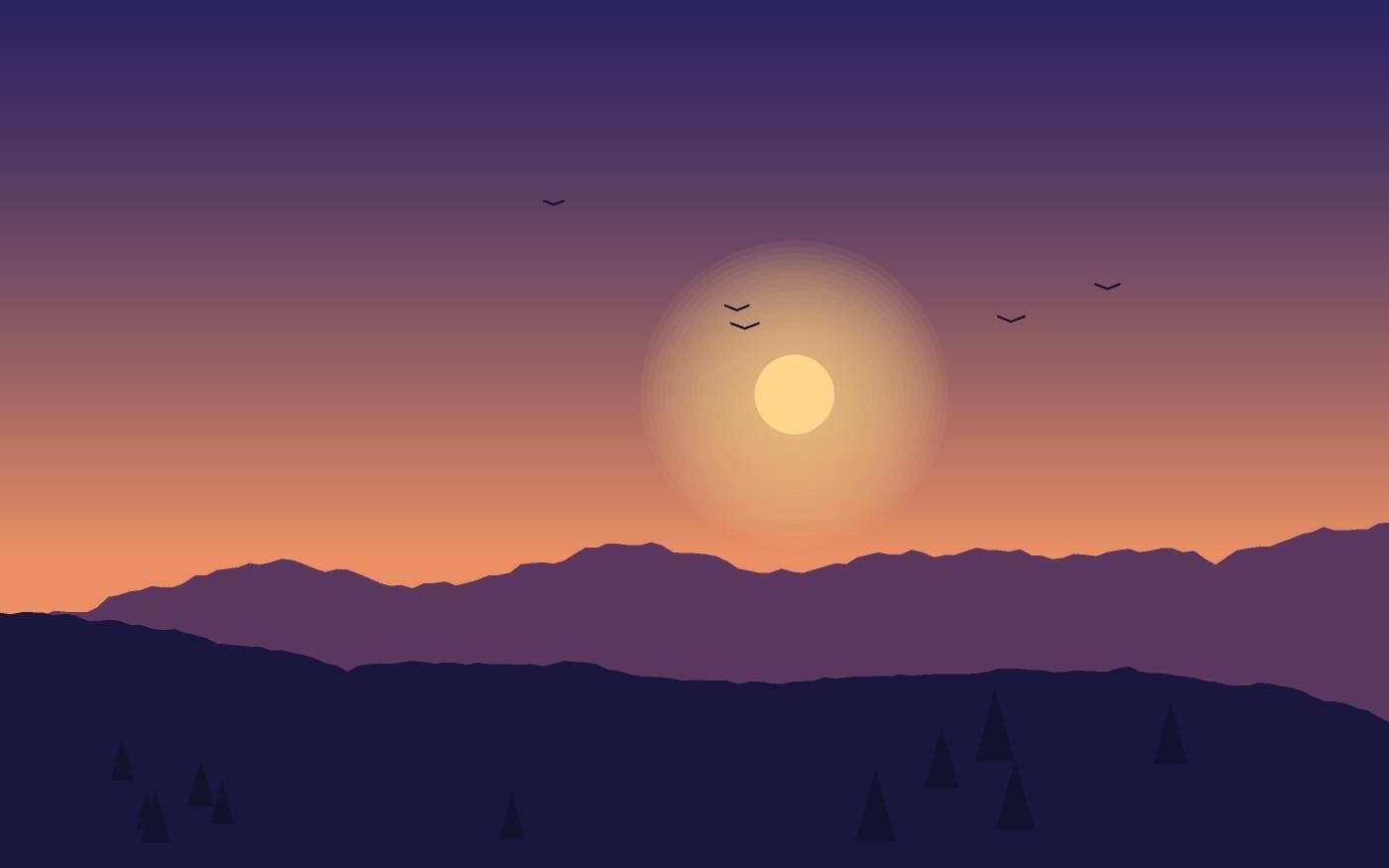 Landscape illustration